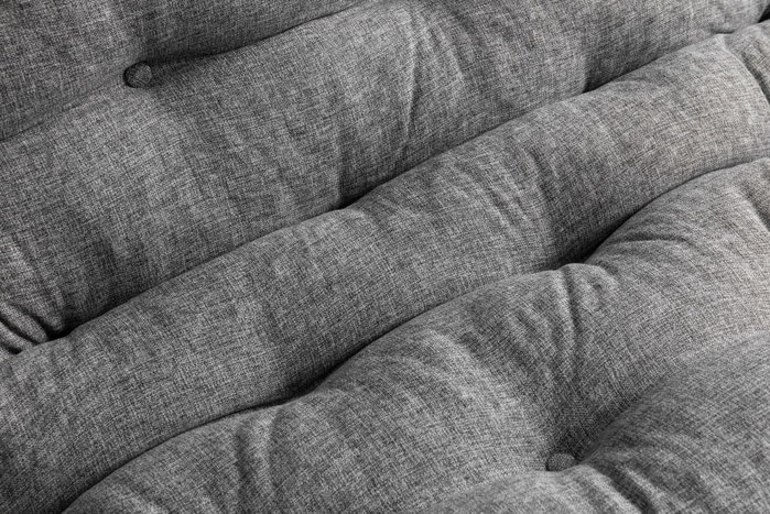 Atelier Del Sofa Saki - Sofá cama de 3 plazas, Gris claro